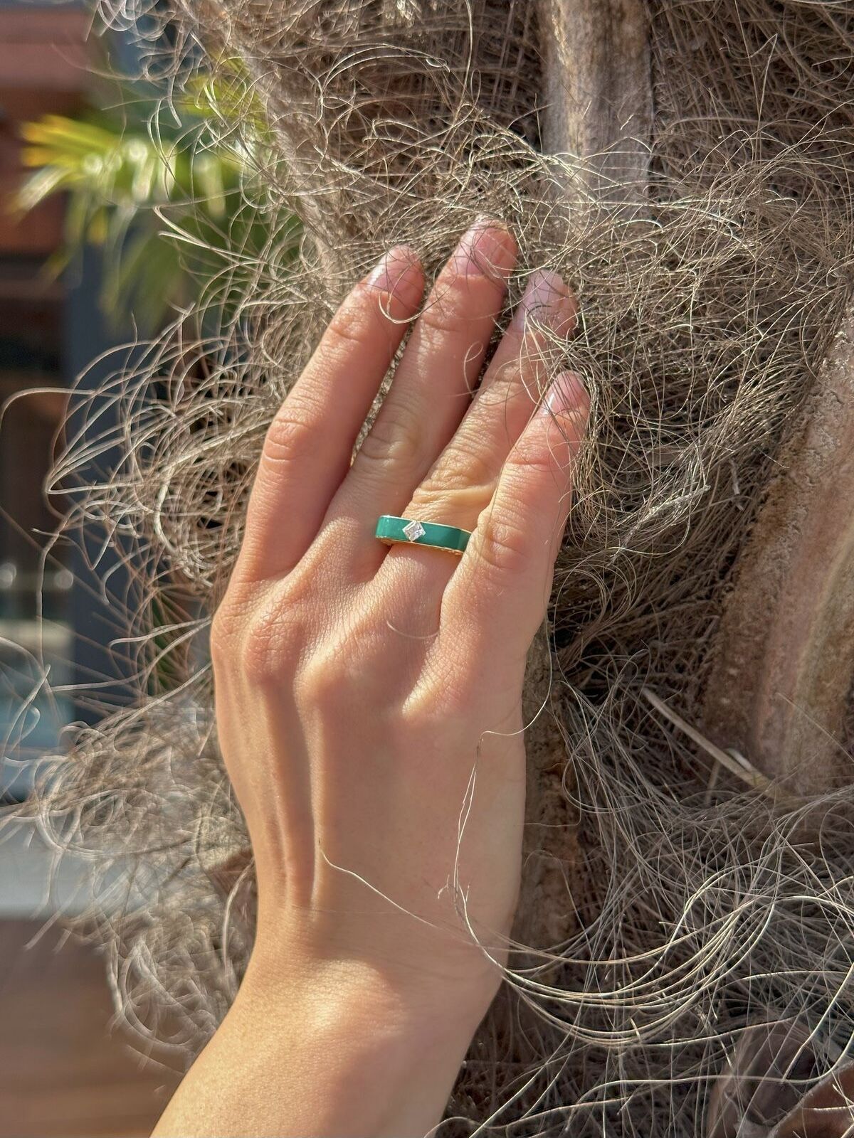 Luce Verde Tasarım 14 Ayar Altın Yüzük