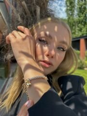 14 Ayar Altın Kalpli Sevgi Bileklik