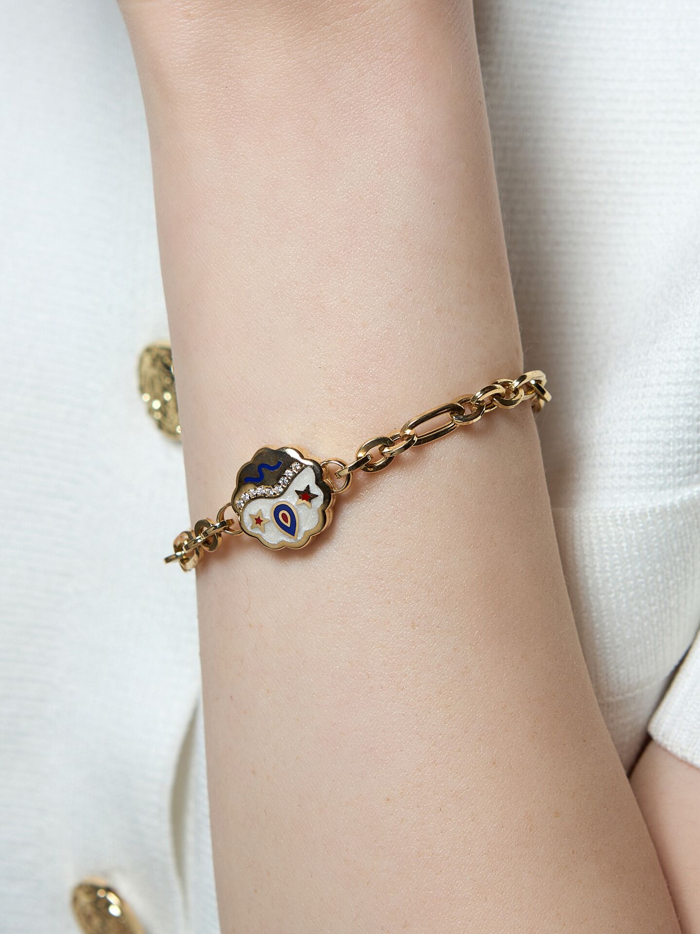 'Lumen Tutela' Altın Bileklik