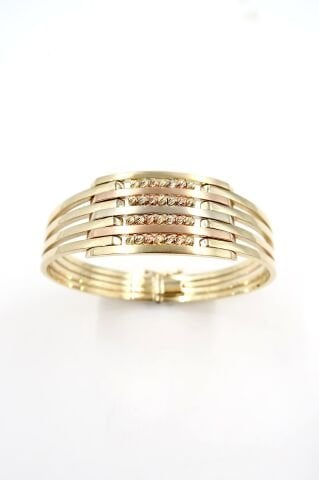 Tricolor Dorika Altın Kaburga Kelepçe