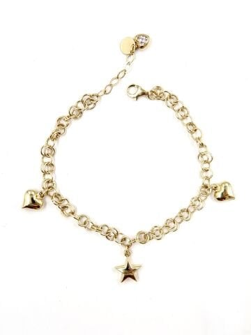 14 Ayar Altın Aşk Yıldızı Bileklik