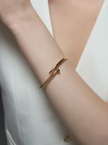 14 Ayar Altın Çivi Kelepçe –Günlük & Şık