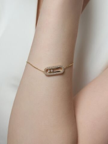 14 Ayar Altın Messika Set – Işığın Zarif Formu