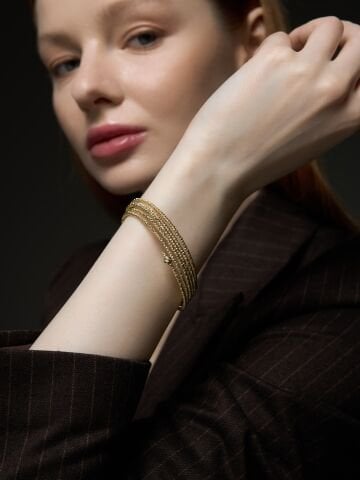 14 Ayar Altın Sarmal Bilezik – Zamansız Zarafet