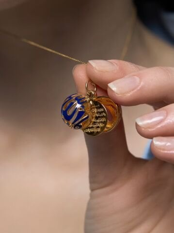 14 Ayar Altın Ayet-el Kürsi Kolye