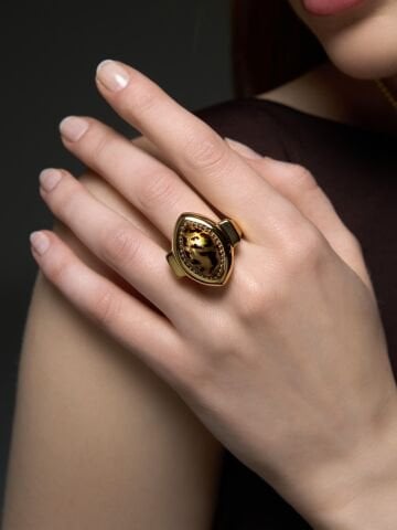 Leopardé Altın Set – Doğanın Deseninde Lüks