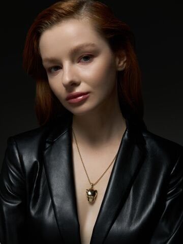 'Panthera Ruby' Altın Kolye