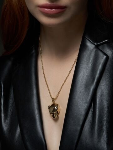 'Panthera Ruby' Altın Kolye