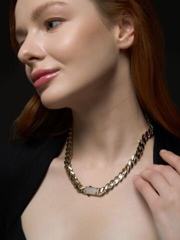 14 Ayar Altın Gurmet Kolye