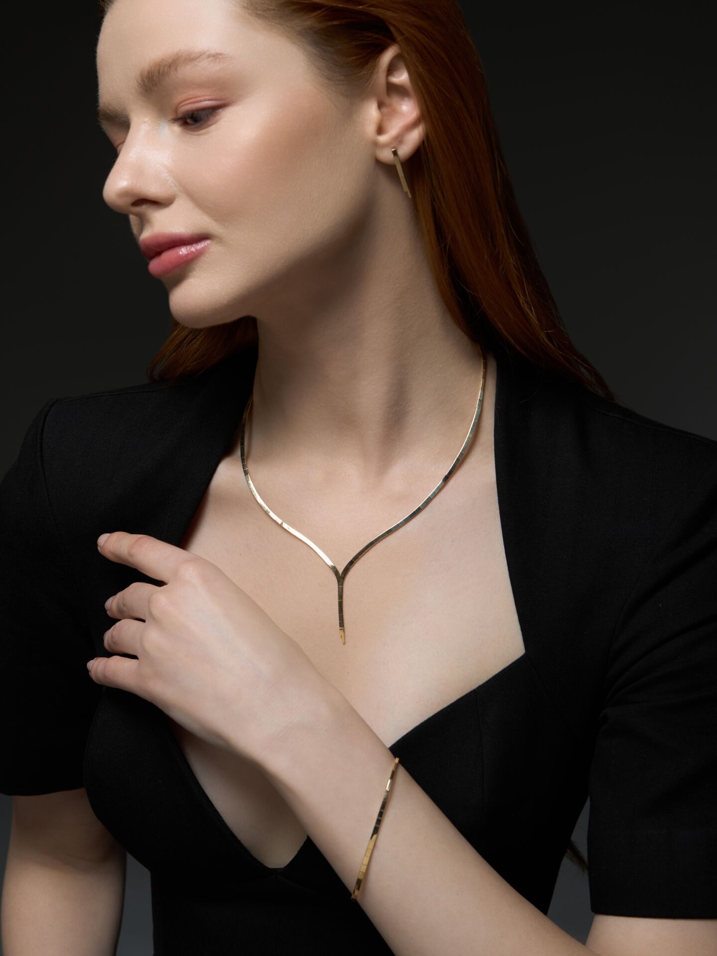 Serena Altın Set – Sadelikteki Işıltı