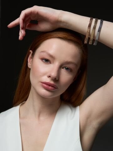 DuoFlex Altın Bileklik – 14 Ayar | Hem Kolye Hem Bileklik Kullanım