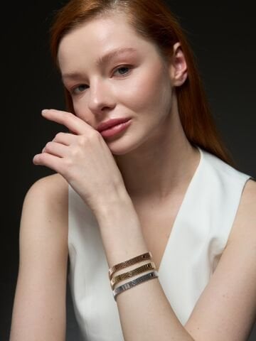 DuoFlex Altın Bileklik – 14 Ayar | Hem Kolye Hem Bileklik Kullanım