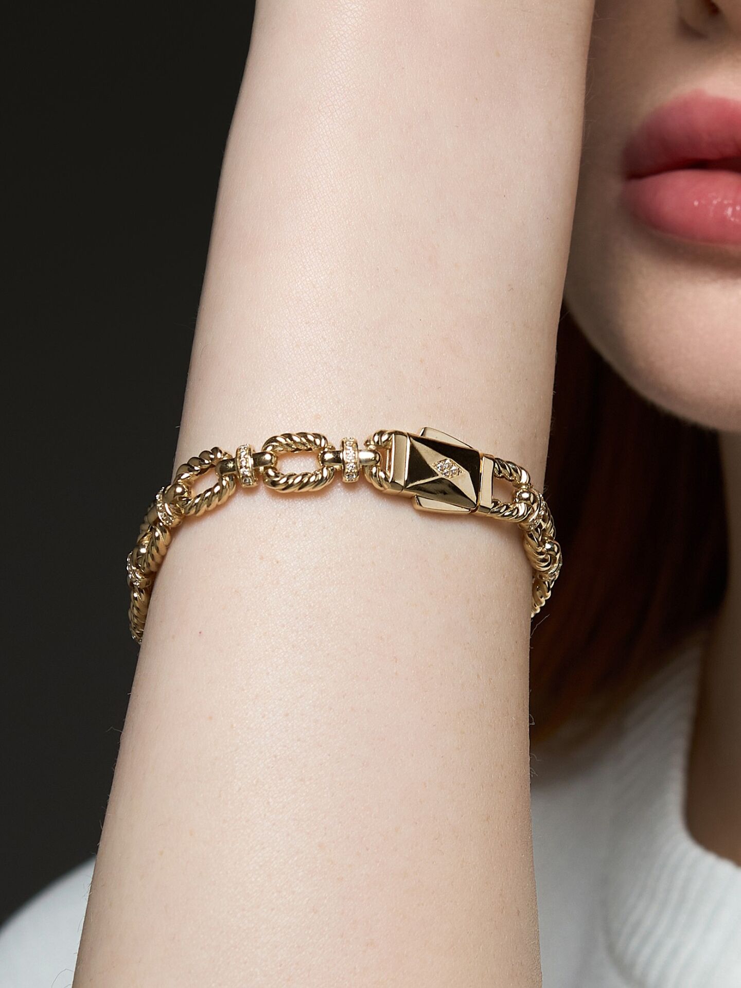 14 Ayar Altın “Beliz” Gurmet Bileklik