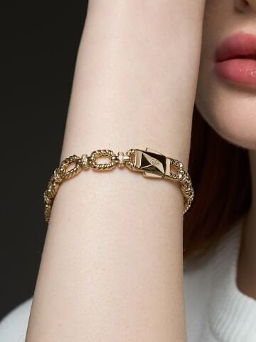 14 Ayar Altın “Beliz” Gurmet Bileklik