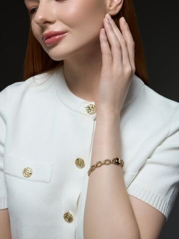 14 Ayar Altın “Beliz” Gurmet Bileklik